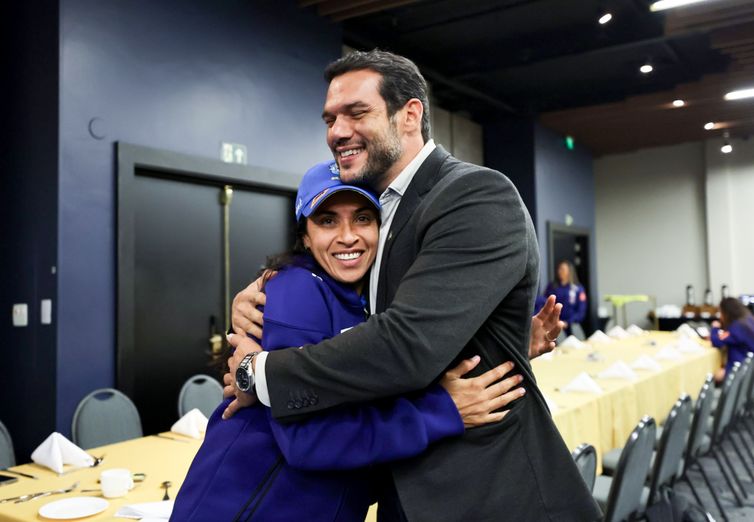 Brasília (DF), 31/05/2025 -  Novo presidente da CBF projeta mais investimentos no futebol feminino.
Foto:  Lívia Villas Boas / CBF