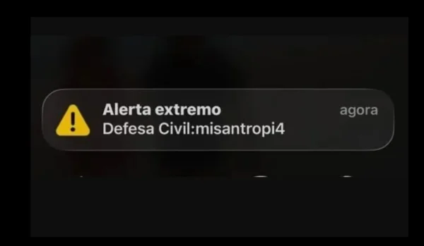 Alerta Da Defesa Civil Foto Reproducao