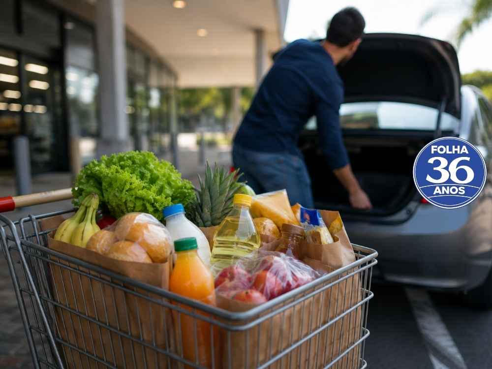 Motorista de aplicativo é detido após fugir com compras de passageira em Vitória