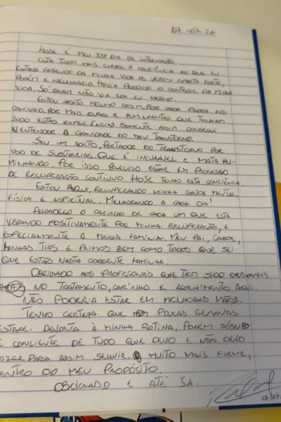 Rafael Cardoso Internado Carta 1